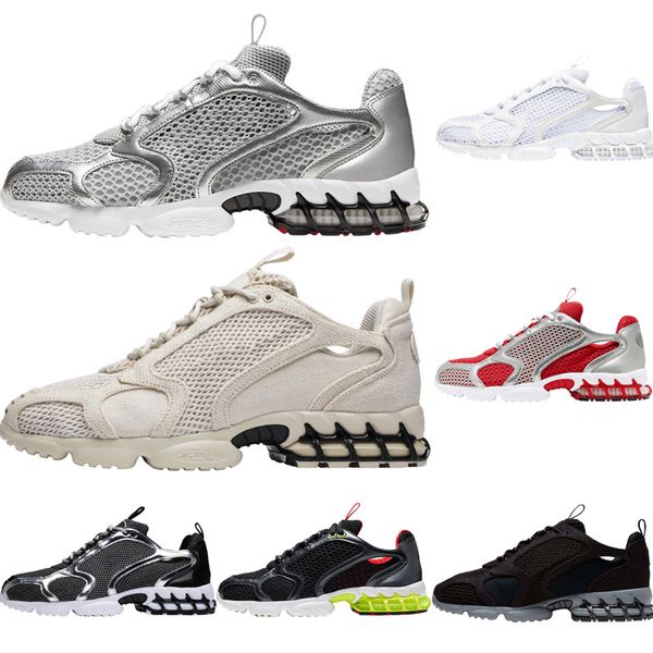 

zoom spridon classic sports men metallic silver light grey pure platinum varsity red black grey triple white lemon venom woman running shoes