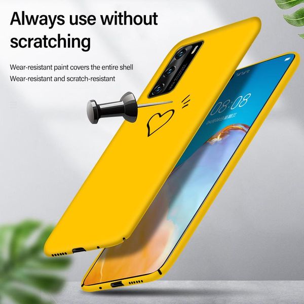 

ультратонкий красочный матовый жесткий компьютерный чехол для huawei p40 p30 p20 lite mate 30 20 10 pro honom 8 милый ударопрочный sqcnsr