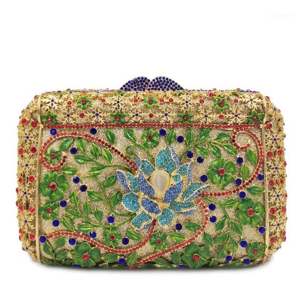 

bee in new hollow peony evening bag wedding party makeup bag1