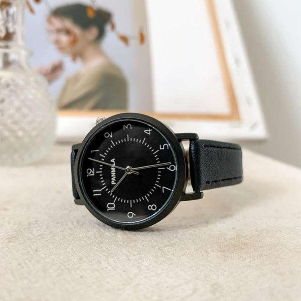 

panmila watch, women's simple temperament, students' waterproof ins, small fresh and fresh design of forest department, Slivery;brown