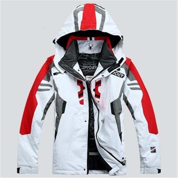 Мужская лыжная пальто Spider лыжная куртка Мужская водонепроницаемая теплый ветрозащитный дышащий водонепроницаемый сноуборд куртка Jaqueta de Snowboard 201028