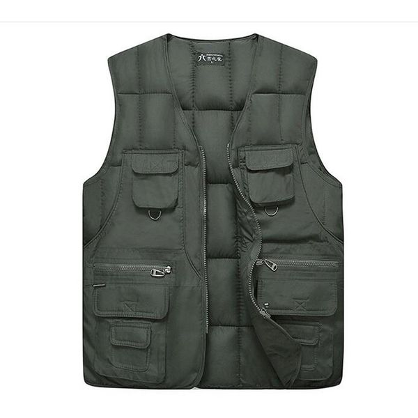 

2021 new men jacket sleeveless warm winter down casual homme thicken chalet vest 4xl 1mb1, Black;white