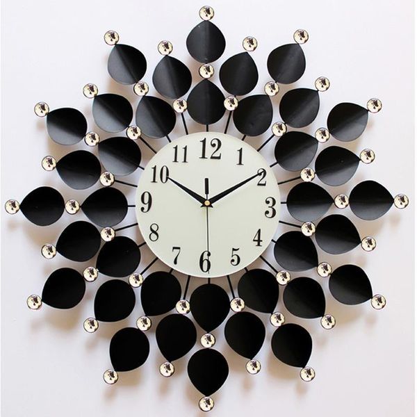 

20 inch european wall clocks living room/bedroom art large wall clock modern design creative mute watch home decor wandklo1