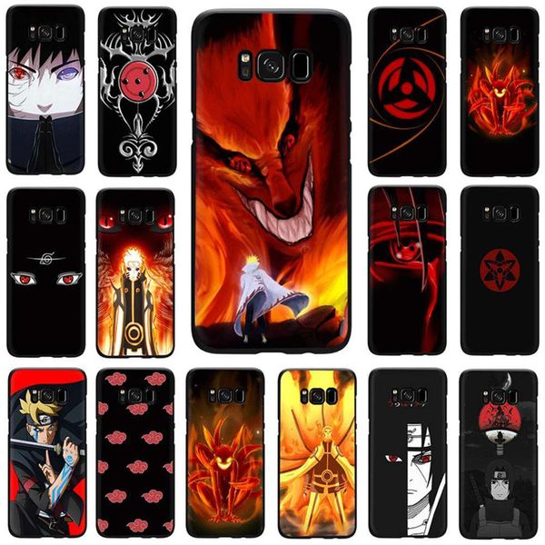 

naruto mobile phone soft silicon sheath, samsung galaxy s7 s6 edge s8 s9 s10 + s10e m10 m20 m30 note 8 9 uchiha sasuke itachi mobile pho
