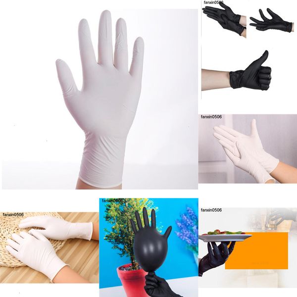 

latex rubber protective nitrile gloves cleaning 100pcs disposable glove for kitchen garden ship 4ty4