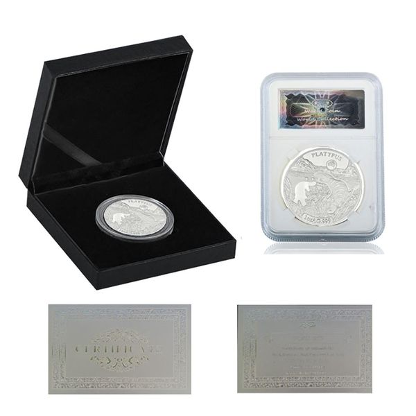 

rh creature closed 2019 соломоновые острова платистые 1ozag commorative монеты коллекционирования для коллекционных подарков бизнес подарки