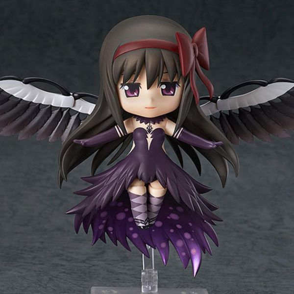 

anime figures puella magi madoka magica akemi homura #456 girl toy action figurine model madoka xmas gift figma collectible doll t200413