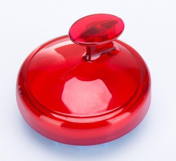 

sile shampoo brush shampoo scalp massage brush comfortable sile hair washing comb body bath spa slimmin jllzou xhqhlady, Silver