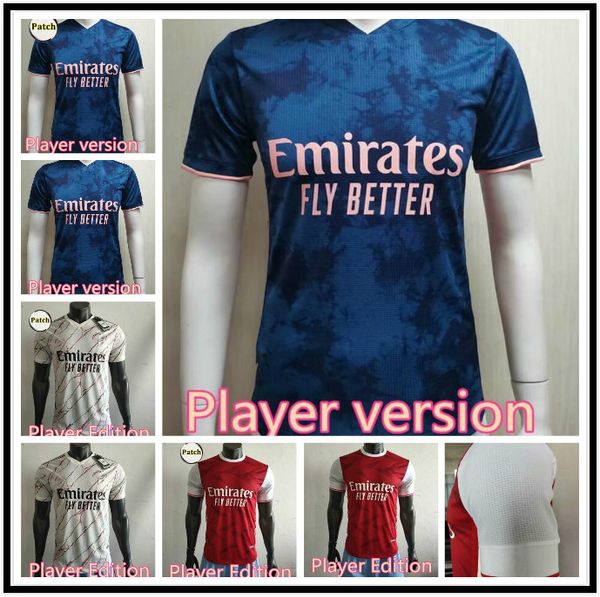 

player version soccer jersey 20 21 pepe saka nicolas tierney henry willian maitland-niles 2020 2021 football shirts, Black;yellow