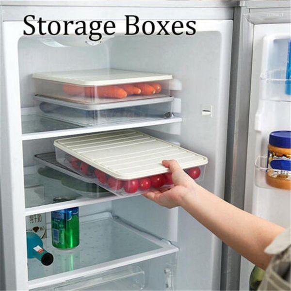 

storage bottles & jars refrigerator kitchen boxes preservation box plastic er space saver container organization box1