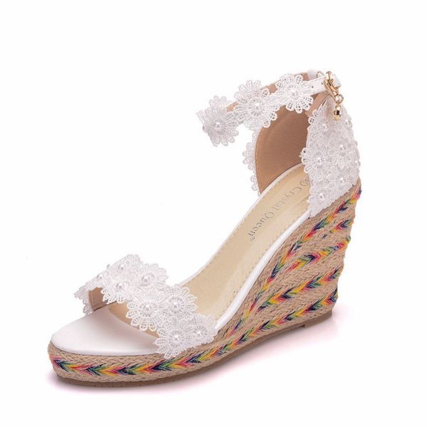 

open-toed women vintage retro-wedges casual woman shoes feminine sandals fashion ladies 2020 will see high b0022 heels glep, Black