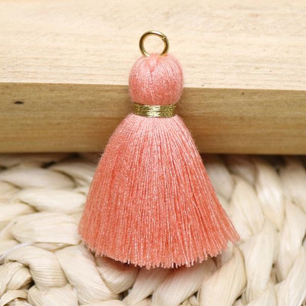 

20pcs gold tieback ring tassel fringe diy curtain garment bag crafts supplies earrings jewelry keychain fat tassel decor pendant h jlldgx