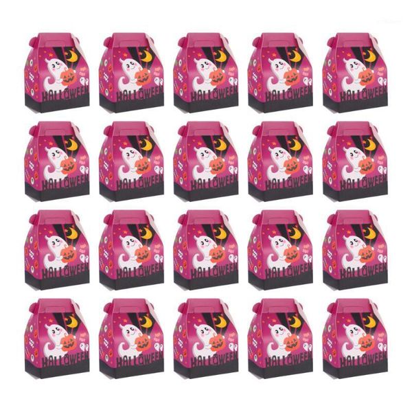 

20pcs halloween gift box party mini paper case ghost festival candy box1