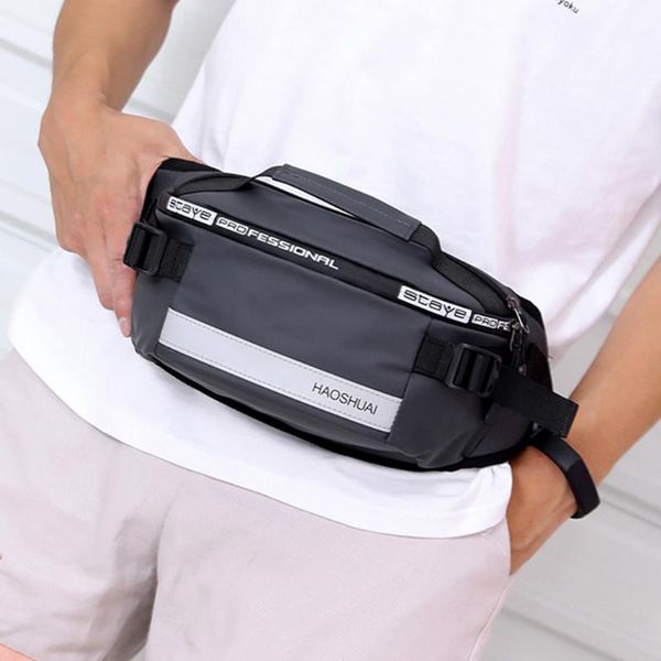 

2020 fashion women men waist bag colorful waistbag belt bag mobile phone zipper pouch packs chest belt #c