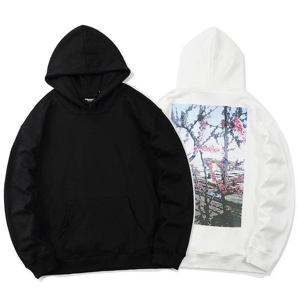 

women designer sweatshirts long sleeve shirts men hoodies autumn man women luxury clothing floral printed letters sweater, Black