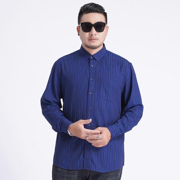 

2020 new arrival mens mens formal shirts long sleeve super large obese plus size 6xl 7xl 8xl fashion and leisure1, White;black