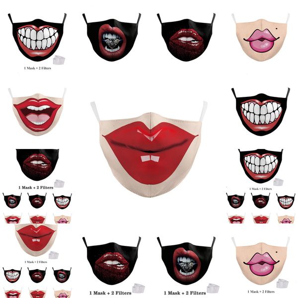 

filter pm2.5 simple black cotton breathable mask face mouth masks 6 nwz7z