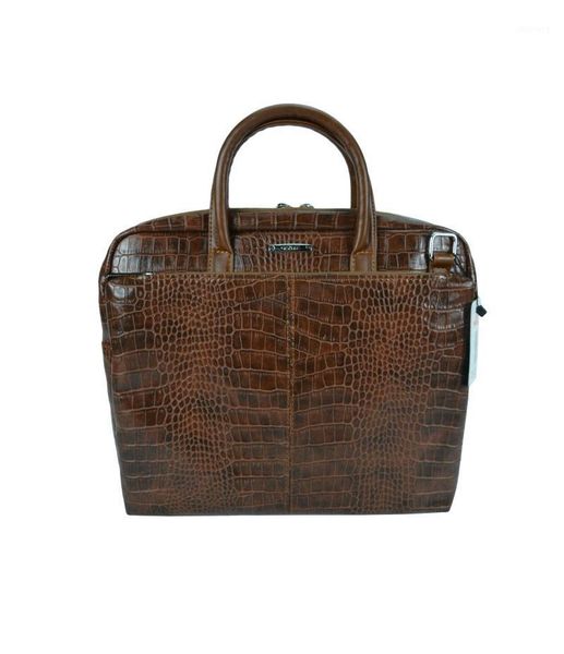 

first quality crocodile leather lapbriefcase1