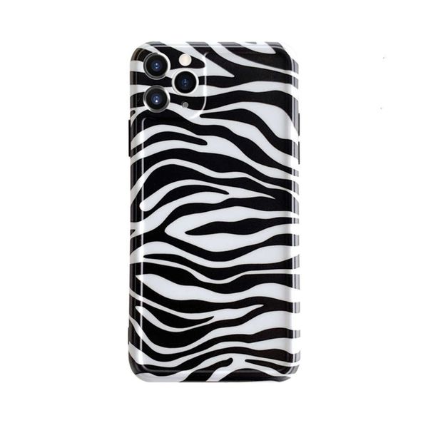 

simple zebra japane and korean pattern is suitable for 12 11pro maxx mobile phone case xr xsmax 12mini tide brand men's 7 / 8plus da5n