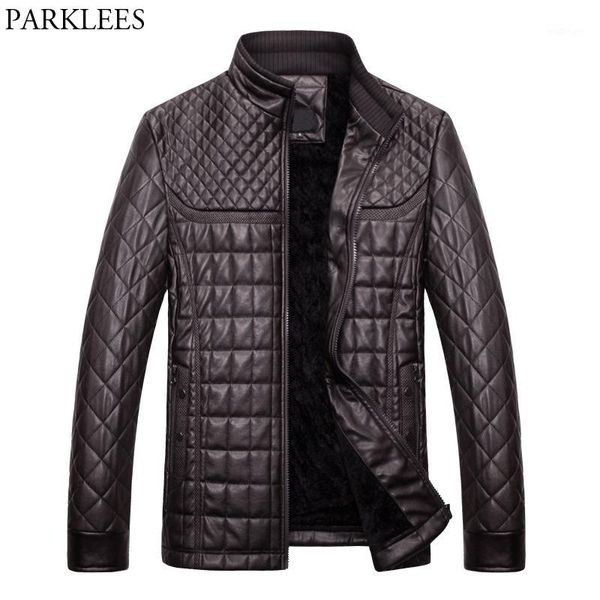 

wholesale- winter pilot leather jacket men 2017 casual stand collar pu leather mens jackets coats slim fit quilted jacket chaquetas hombre1, Black