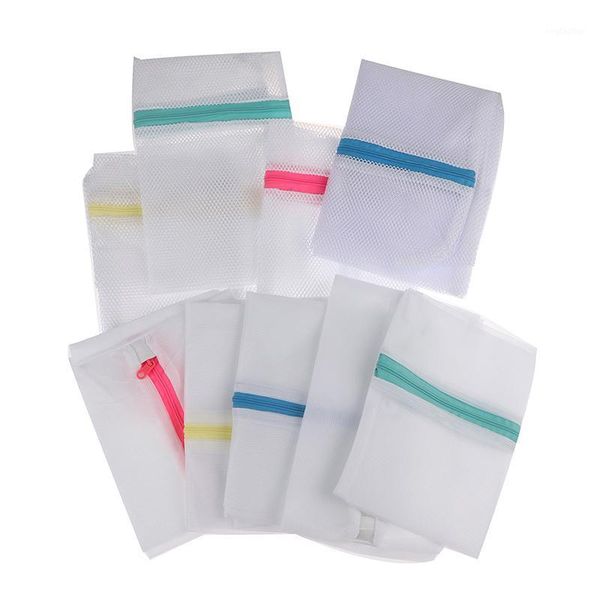 

laundry bags 1pcs wash bag clothes foldable care protection mesh bra1