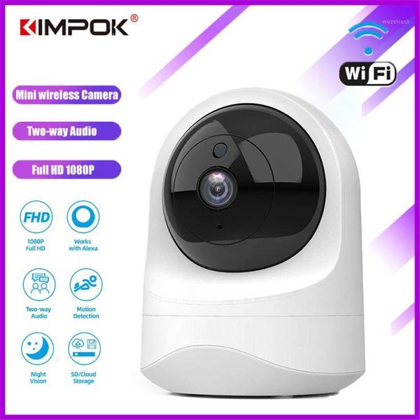 

kimpok full hd 1080p cloud ip camera wifi wireless baby monitor night vision home security surveillance cctv network mini cam1