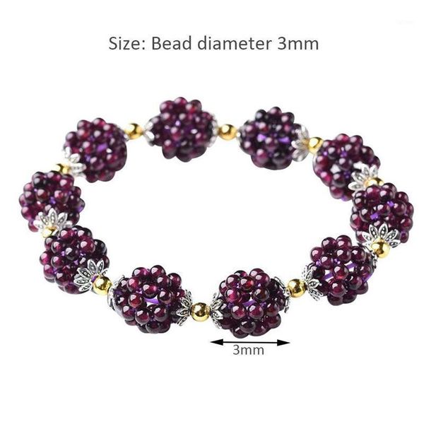 

garnet transport ball bracelet for men women pixiu buddhist scriptures beads bracelet transfer jewelry supplies1, Black