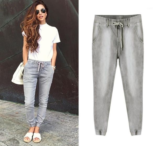 

fashion joggers women loose jogger pants jeans hip hop street wear harem pants for women female femme1, Blue