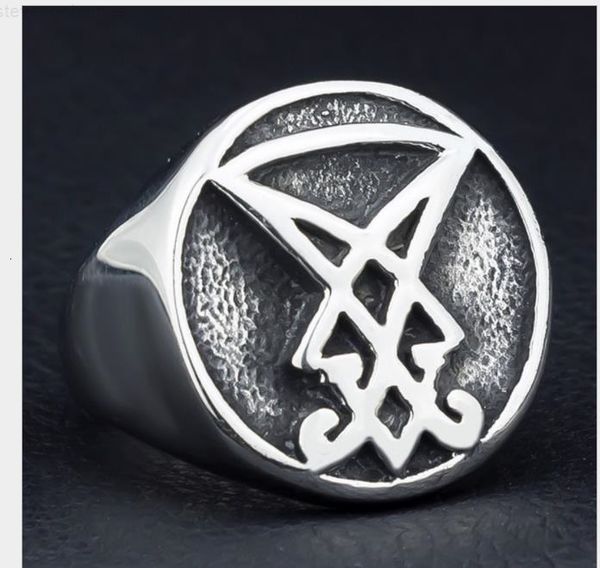 

men's hip-hop stainless steel rings, Silver