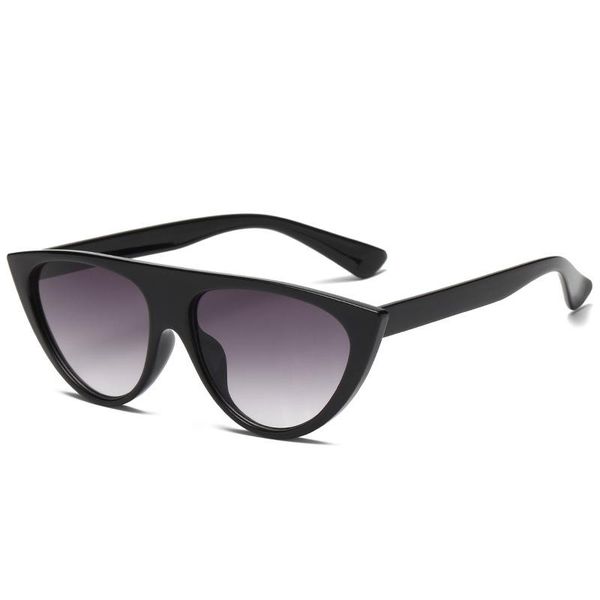 

sunglasses brand women cat eye sun glasses mirror female eyewear designer feminino, White;black