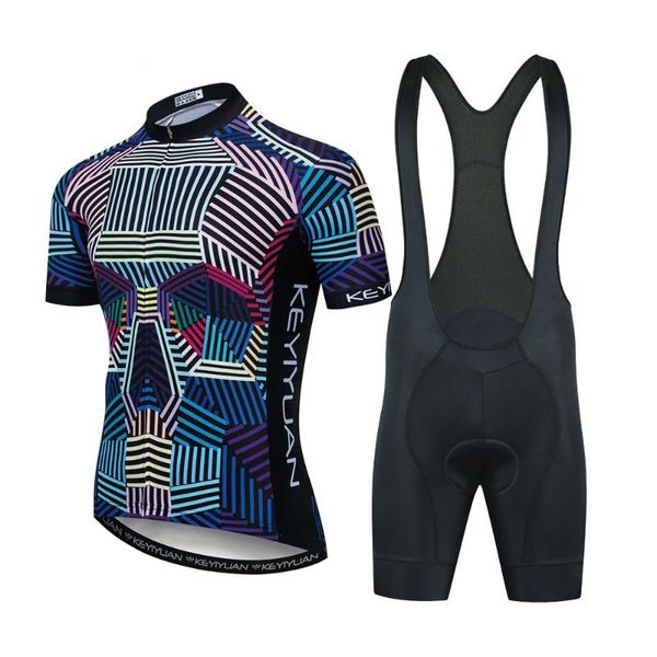 

diy custom cycling set nu pwr cycling set jersey and bib short, Black;blue