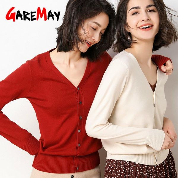 

2020 womens cardigan long sleeve autumn winter casual v neck thin solid knitted sweater cardigan women croche knit sweater1, White