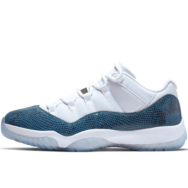 

discount snakeskin 11s men basketball shoes 11 concord bred platinum tint gown male trainer sport sneakers gym gamma blue 36-47
