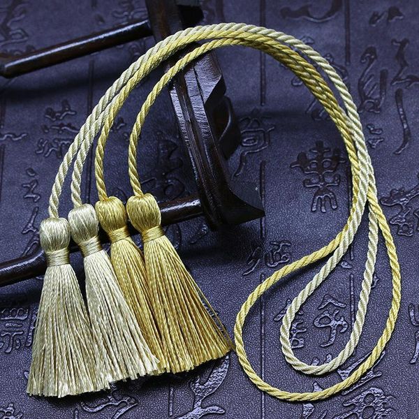 

3 15pcs 54cm long rope double end silk tassel fringe diy craft garment sewing accessories decor fringe trim curtain tassels h bbyung