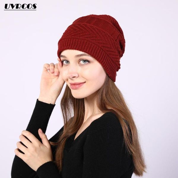 

2020 fashion knit beanie hat winter hats for women warm cap czapka zimowa gorros mujer invierno bonnet girls muts czapka zimowa1, Blue;gray