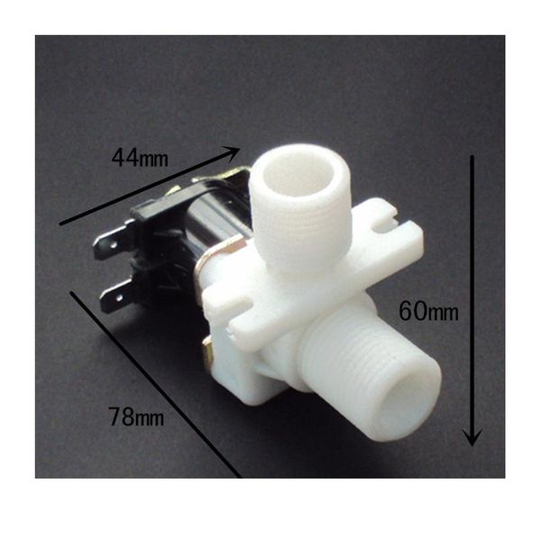

solenoid valve 1/2\" 12v dc plastic water valve right angle type 9 wmtysx