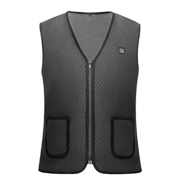 

2020 winter 1pc heated vest usb charging heated vest thermal sleeveless jacket suitable for outdoor camping hiking golf