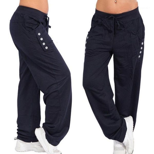 

men's pants plus size 3xl women long casual style high waist oversized loose leggings men cotton cute trouse1, Black