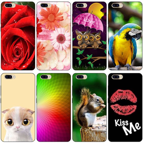 

skin back capa soft tpu shell for cubot rainbow 2 case silicone div painted cover housing