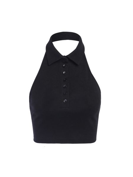 

2021 new fashionable black-white waistcoat-style women's elastic short waistcoat of women's tight-necked shirt 9wbi