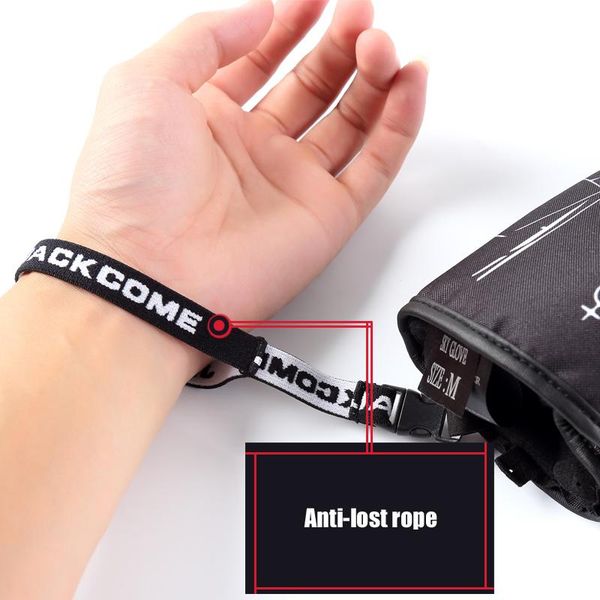 

snowboarding gloves in blue color pipe ski cross snowboard gloves waterproof and sports windproof snowboard gloves wmtzhw, Black