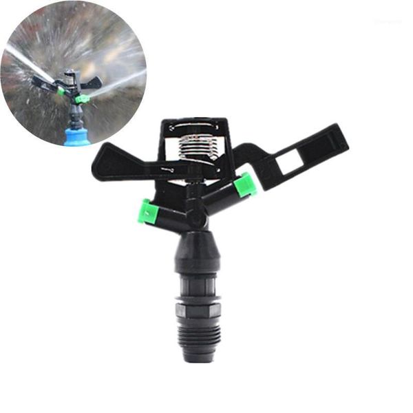 

10pcs 1/2"(dn15) plastic impact sprinkler rotary rocker arm watering sprinkler for garden and lawn irrigation watering1