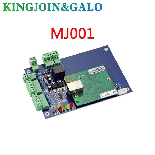 

fingerprint access control 2-door tcp/ip(rj45) network panel system support connect 4 readers and 2 exit button with software