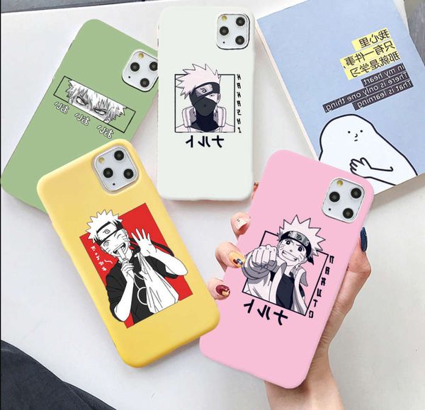 

31japane animated mobile phone shell naruto kakashi def 11, 12 pro, xs, max, xr, x, 7, 8, 6plus, se, 2020yhcf1