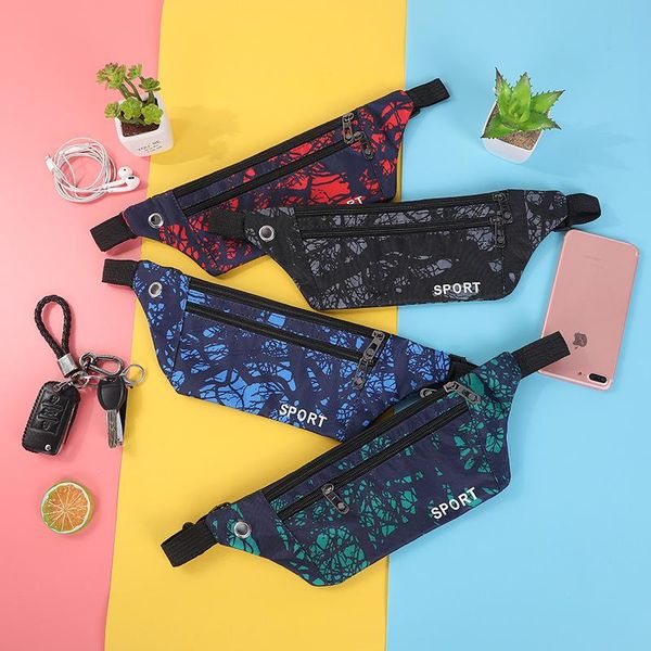 

yambuto male female waist bag large-capacity outdoor sports waist packs fashion chest bag mobile phone purse money