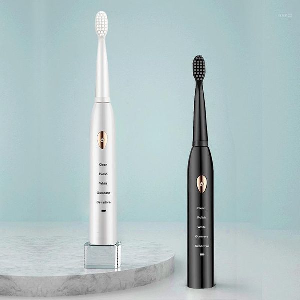

electric toothbrush rechargeable super automatic sonic wave1