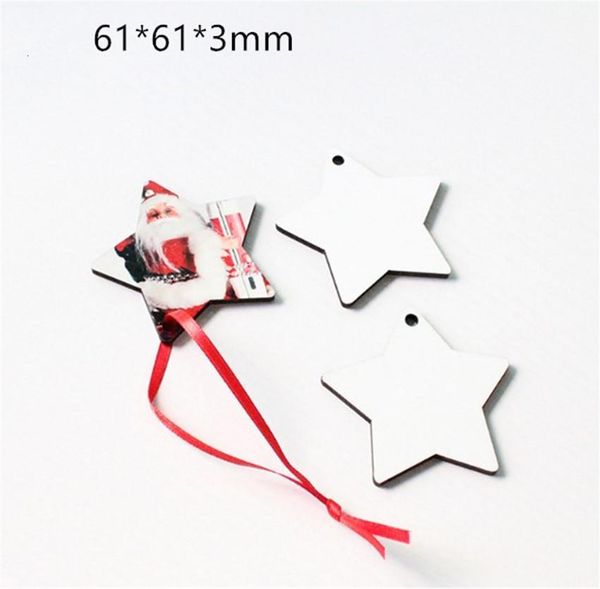 

nscndecorations sublimation christmas square ornaments shape snow round mdf transfer printing blank coaster multi-st
