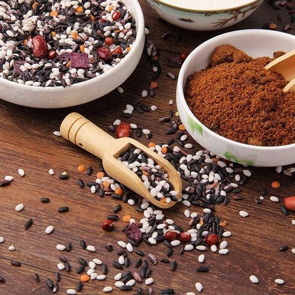 

3 шт. деревянная мини scoop кухонная трава порошок рис специя соль соль для приготовления выпечки инструменты кухня деревянные ложки sqcmgl