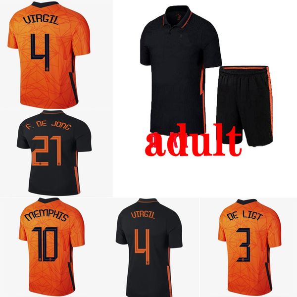 

new 2020 2021 dutch football jersey dutch football jersey set jersey 20 21 camisa de futebol maillot de foot children + set football j, Black;yellow