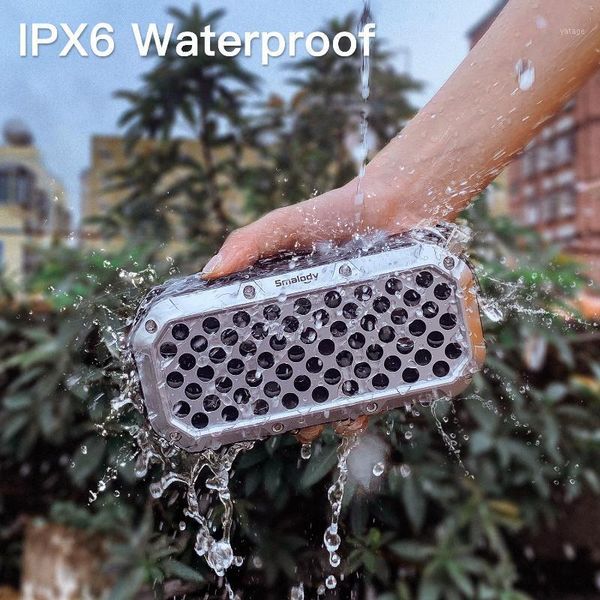 

high power 10w bluetooth speaker bass portable column wireless stereo subwoofer music playe center with 1200mah battery soundbox1